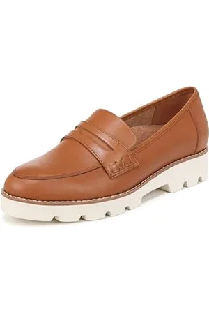 Vionic Damskie mokasyny Cheryl II, jasnobrązowa skóra, 34 EU, , 38.5 EU