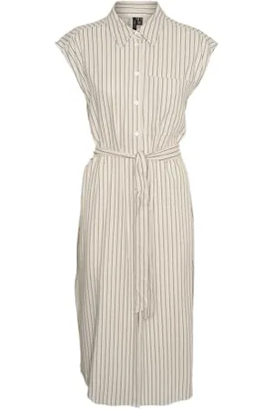 VERO MODA VMMYMILO SL Calf Shirt Dress WVN GA, , XS