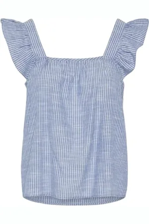 Pieces® Damski top Pcapia Sl Square Neck Mm Top, , M