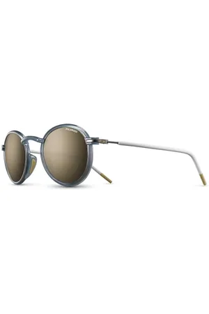 Julbo Around Okulary przeciwsłoneczne, Tryearslu Blue/Camel, S Unisex Dorosły, Tryearslu Blue/Camel, S