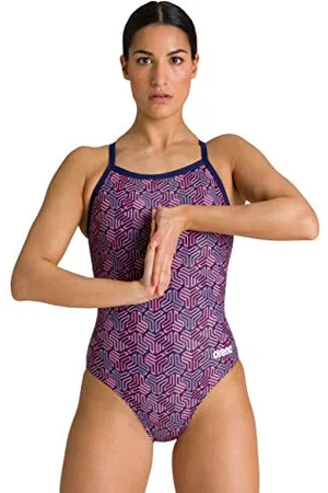 Arena Damski jednoczęściowy strój kąpielowy Kikko Light Drop Back MaxLife, , 54