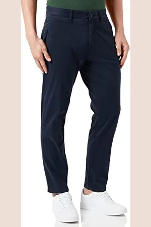 HUGO BOSS Męskie spodnie Schino-Taber-1 D, ciemnoniebieskie 404, 3034, , 30W / 34L