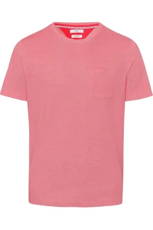 Brax Męski styl Todd Ultralight Easy Care Pique torba na klatkę piersiową, T-shirt, arbuz, XL, , XL