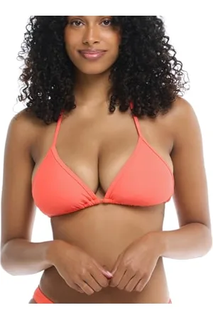 Body Glove Damskie Smoothies DITA Solid Triangle Slider Top Swimsuit Bikini, , Small