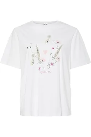 Pieces® Pcflura Ss Printed T-Shirt JRS Bc, , M