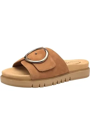 Tamaris Comfort damskie klapki ze skóry, eleganckie sandały, , 36 EU, , 36 EU