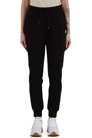 Armani Exchange Projekt ikony dla kobiet, kontrastowe kolorowe logo, spodnie dresowe, czarne, M, , M
