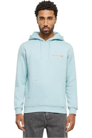 Mister Tee Męska bluza z kapturem Feel The Heat Hoody S, niebieski, S