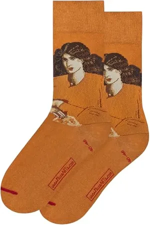 MuseARTa Skarpety bawełniane z obrazem The Lady of Pity artysty Dante Gabriela Rossetti w rozmiarze 40-46, DG-LP-10-40-46, , 40-46