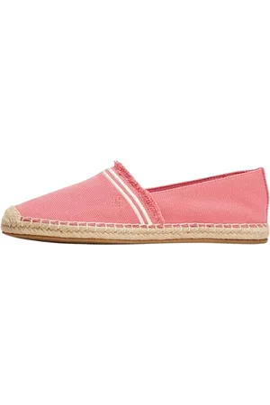 Tommy Hilfiger Damskie frędzle płótno zamknięte Espadryle Fw0fw08881, , 37 EU