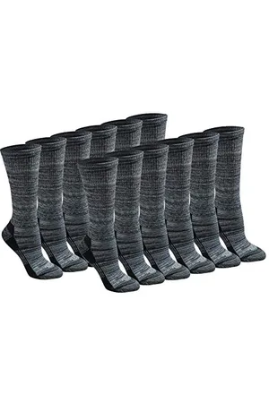 Dickies Damskie skarpety Dri-tech Fashion Moisture Control Crew, dostępne w rozmiarach S-XL (5, 6, 12 par), , Medium