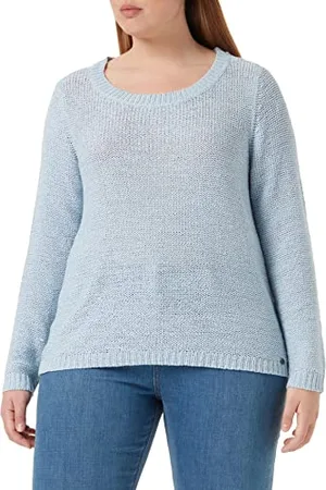 ONLY Kobiety Onlgeena Xo L/S Knt Noos Sweter, Cashmere Blue, S