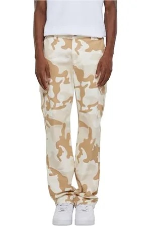 Urban classics Spodnie męskie Straight Leg Camo Cargo Pants 38, , 38