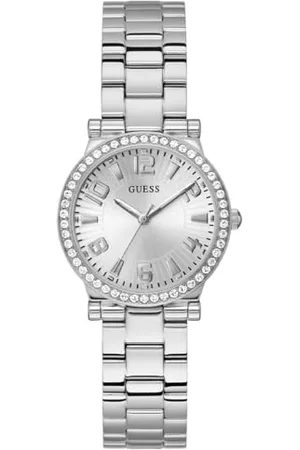 Guess Zegarek damski Fawn ze stali nierdzewnej, , Klasyczny