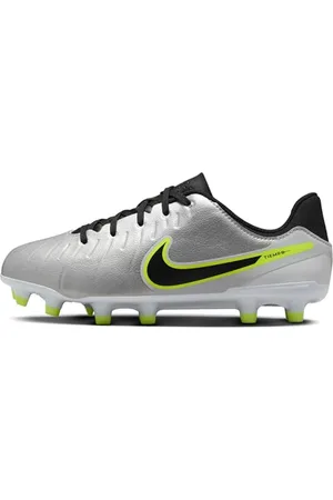 Nike Legend 10 Academy Fg/Mg buty piłkarskie, metaliczne srebrne/czarne, wolt, 4 UK, , 36.5 EU