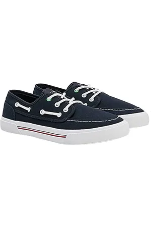 Tommy Hilfiger Męskie Core Boat Shoe Canvas Fm0fm04510 wulkanizowane trampki, , 46 EU