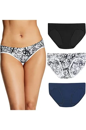 Maidenform Bielizna damska w stylu bikini (3 sztuki), , M