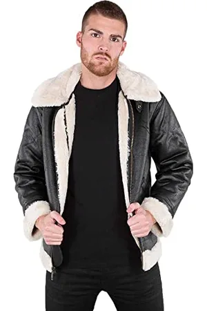 Alpha Industries Skórzana kurtka B3 FL dla mężczyzn