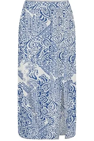 ONLY Damska spódnica Onlnova Life Elite Lamar Slit AOP, , XS