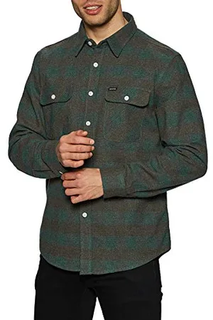 Brixton Męska koszula flanelowa Bowery L/S na guziki, , XL