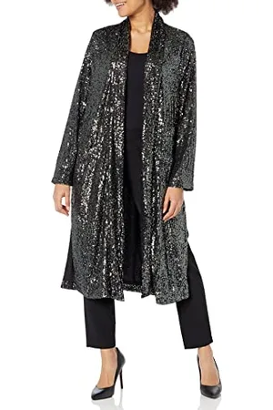 Steve Madden Apparel Show Stopper Duster Płaszcz, , L Kobiety, , L