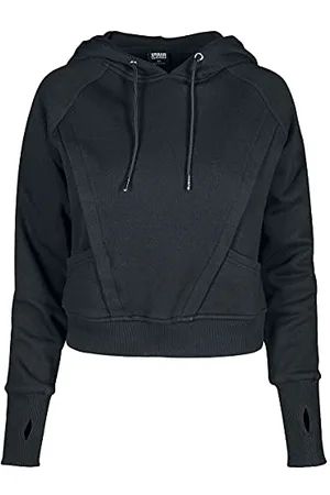 Urban classics Damska bluza z kapturem Thumb Hole Hoody z kapturem