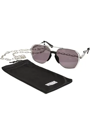 Urban classics Unisex Sunglasses Karphatos with Chain okulary przeciwsłoneczne, , jeden rozmiar