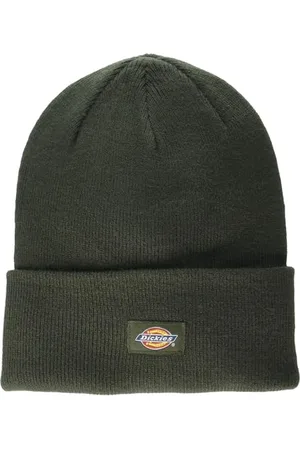 Dickies Męska czapka beanie z mankietami, zielona, jeden rozmiar, , Rozmiar uniwersalny