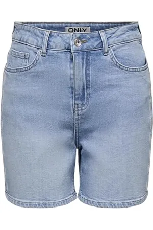 ONLY Onljosephine Stretch Emb szorty DNM Azg, , S