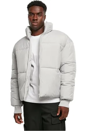 Urban classics Damska krótka kurtka puchowa, Lightassphalt, 4XL