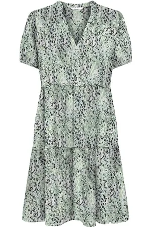 ONLY Damska sukienka Onlnova Life Vis Thea Sleeve AOP, , M