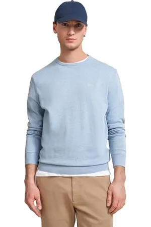 Bugatti Męski sweter okrągły dekolt, , XL