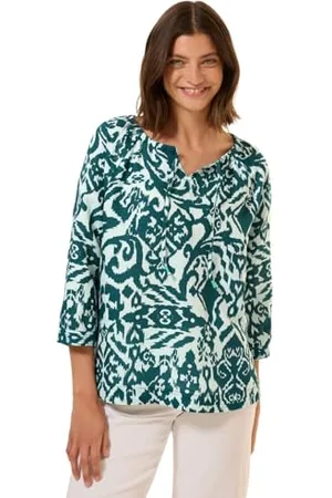 CECIL Linen_LI/CV Printed Raglan Blouse M, , M