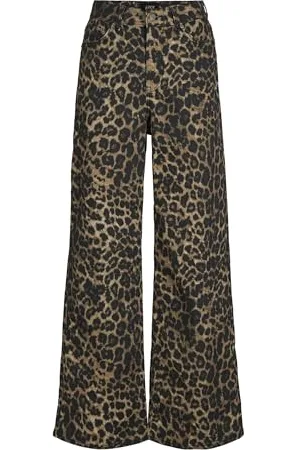 JACK & JONES JJXX Jxsarah Tokyo Leo Wide Hw Pant Ln Pnt, , L