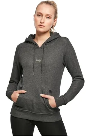 miss tee Damska bluza z kapturem BadGirl Bang Hoody, luźna bluza z kapturem z nadrukiem na plecach, regularny krój, rozmiary XS - 5XL, , 3XL