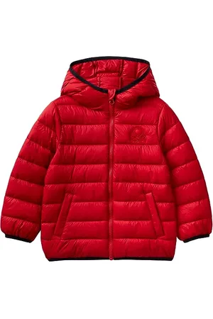 Benetton Kurtka tapicerowana Dzieci i młodzież, Rosso 0v3, S