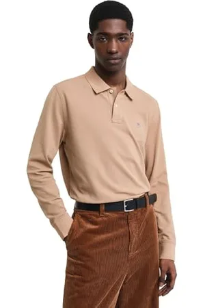 GANT REG Shield LS Pique Rugger, , 3XL