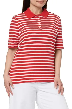Tommy Hilfiger Damska koszulka polo 1985 REG PIQUE SS WW0WW43224, czerwona, XS, , XS