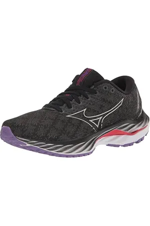 Mizuno Wave Inspire 19 Damskie buty do biegania, czarny/srebrny, 9 Wide