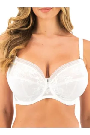 Fantasie Damski biustonosz z fiszbinami Fusion Lace Full Cup Side Support Bra Coverage, nieprzejrzysty, , 80F