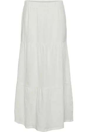 Pieces® Pcsikka Hw Maxi Skirt WVN Noos Rock, , M