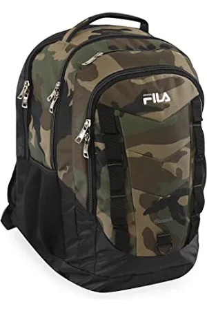Fila Deacon 6 XXL Laptop Backpack, Black CAMO, One Size