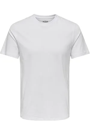 Only & Sons Męski T-shirt z okrągłym dekoltem ONSMAX Life – Regular Fit XS S M L XL XXL, , XL