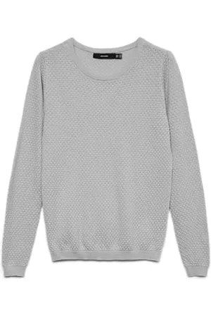 VERO MODA Kobiety Vmcare Structure Ls O-Neck Blouse Noos Sweter, , M
