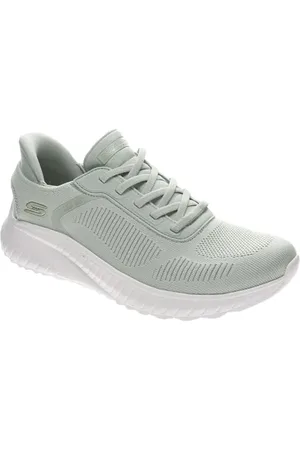 Skechers Damskie buty BOBS Squad Chaos Current Muse Sneaker, Sage, 3 UK, , 36 EU