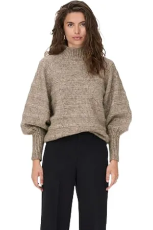 ONLY Onlcelina Ls High sweter damski KNT Noos sweter z dzianiny, , XXL