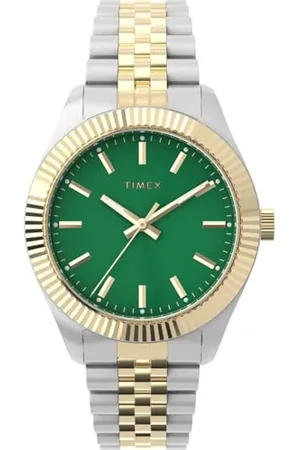 Timex Damski analogowy zegarek kwarcowy z paskiem ze stali nierdzewnej TW2W87400, , bransoletka