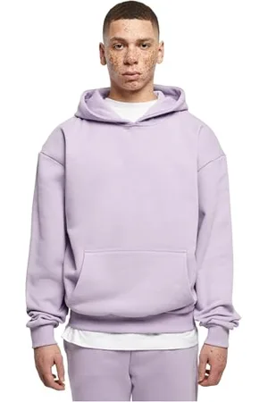 Urban classics Bluza męska Ultra Heavy Hoody, fioletowy, L
