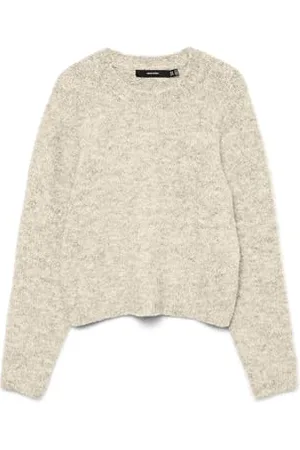 VERO MODA VMNOVAH LS sweter z okrągłym dekoltem GA NOOS, , XXL