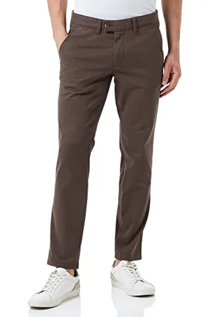 Brax Męskie spodnie Jim Luxury Cotton, z płaskim przodem, kolor , 30
